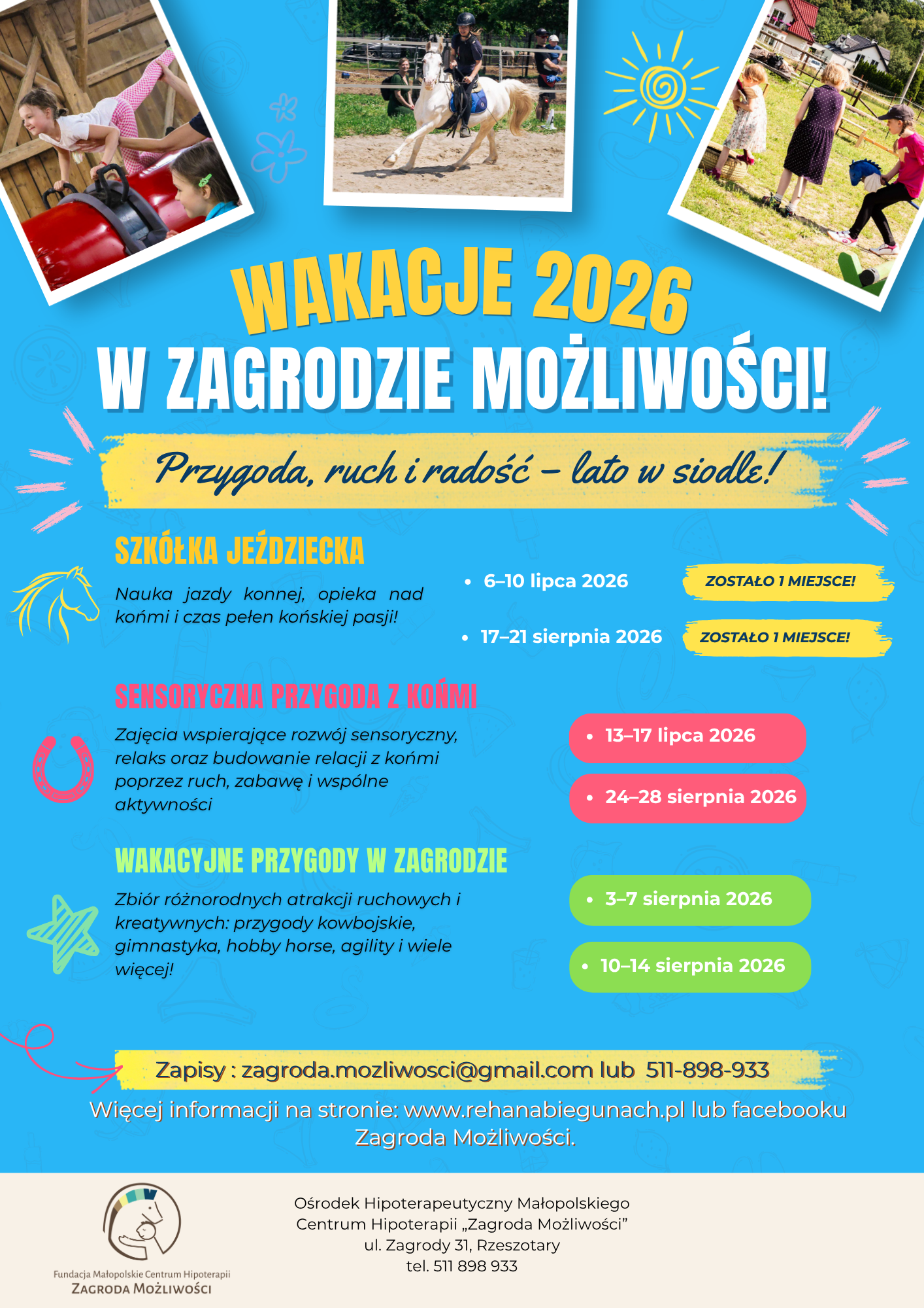 OFERTA WAKACYJNA 